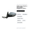 Specchietto Retrovisore Sinistro Volkswagen Beetle / Volkswagen Maggiolino 2011+ – Elettrico, Riscaldato, Ripiegabile