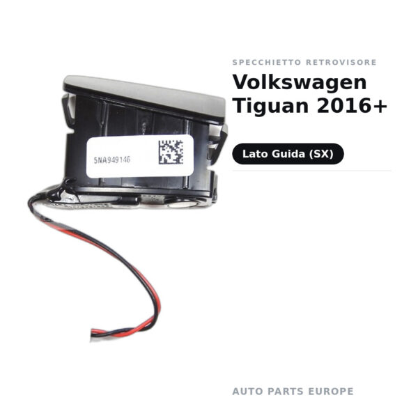Außenspiegel Links Volkswagen Tiguan 2016+ – Bild 2