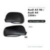 Außenspiegel Rechts Audi A3 96 / Audi A4 1994+ – Schwarz – Bild 2