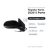 Specchietto Retrovisore Destro Toyota Yaris 2020 5 Porte – Elettrico, Riscaldato, Ripiegabile, con Freccia, 8 Pin