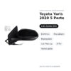 Außenspiegel Links Toyota Yaris 2020 5-Türer – Elektrisch, Beheizt, Klappbar, mit Blinker, 8-polig, Lackierbar – Bild 2