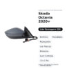 Specchietto Retrovisore Destro Skoda Octavia 2020+ – Elettrico, Riscaldato, Ripiegabile, con Freccia, Memoria, Luce