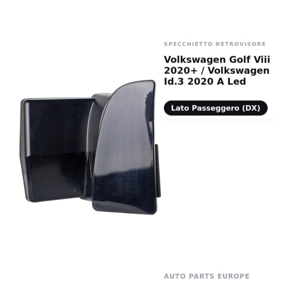 Außenspiegel Rechts Volkswagen Golf Viii 2020+ / Volkswagen Id.3 2020 A Led – Bild 2