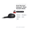 Specchietto Retrovisore Sinistro Ford Tourneo Connect / Ford Transit 2018+ – Elettrico, Riscaldato, Asferico, 5 Pin, Nero