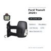 Specchietto Retrovisore Sinistro Ford Transit 2020+ – Elettrico, Riscaldato, con Freccia, 6 Pin, Nero (Variante C) – foto 2