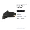 Specchietto Retrovisore Sinistro Ford Ka + 2016+ – Manuale, con Freccia, 2 Pin, Nero, Ruvido – foto 2
