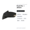 Specchietto Retrovisore Sinistro Ford Ka + 2016+ – Elettrico, Riscaldato, Ripiegabile, con Freccia, 8 Pin, Nero, Ruvido