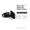 Specchietto Retrovisore Destro Mercedes Classe B W247 2019+ – Elettrico, Riscaldato, Memoria, 7+4 Pin – foto 2