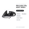 Specchietto Retrovisore Sinistro Mercedes Gla H247 2020+ – Elettrico, Riscaldato, Memoria, Angolo Cieco, 8+5 Pin – foto 2