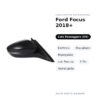Specchietto Retrovisore Destro Ford Focus 2018+ – Elettrico, Riscaldato, Ripiegabile, con Freccia, 7 Pin, Verniciabile