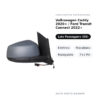 Specchietto Retrovisore Destro Volkswagen Caddy 2020+ / Ford Transit Connect 2022+ – Elettrico, Riscaldato, Ripiegabile, 7+2