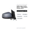 Specchietto Retrovisore Destro Volkswagen Caddy 2020+ / Volkswagen Transit 2022+ – Elettrico, Riscaldato, Ripiegabile, 2+1