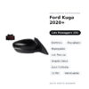 Außenspiegel Rechts Ford Kuga 2020+ – Elektrisch, Beheizt, Klappbar, mit Blinker, Toter Winkel, Courtesy Light, 11-polig