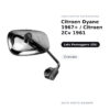 Specchietto Retrovisore Destro Citroen Dyane 1967+ / Citroen 2Cv 1961 – Cromato – foto 2