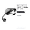 Specchietto Retrovisore Sinistro Citroen Dyane 1967+ / Citroen 2Cv 1961 – Cromato – foto 2
