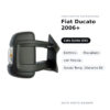 Specchietto Retrovisore Sinistro Fiat Ducato 2006+ – Elettrico, Riscaldato, con Freccia, Sonda Temp. (Variante D) – foto 2