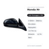 Specchietto Retrovisore Destro Honda Hr-V 2015+ – Elettrico, Riscaldato, Ripiegabile, con Freccia, Memoria, 12 Pin, Nero