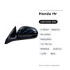 Außenspiegel Links Honda Hr-V 2015+ – Elektrisch, Beheizt, Klappbar, mit Blinker, Memory, Asphärisch, 12-polig, Schwarz
