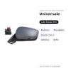 Specchietto Retrovisore Sinistro Universale – Elettrico, Riscaldato, Angolo Cieco, Asferico, 8 Pin – foto 2