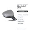 Specchietto Retrovisore Destro Mazda Cx5 2015 – Elettrico, Riscaldato, Ripiegabile, con Freccia, Angolo Cieco, Verniciabile