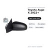 Specchietto Retrovisore Sinistro Toyota Aygo X 2022+ – Elettrico, Riscaldato, 5 Pin, Verniciabile – foto 2