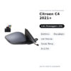 Specchietto Retrovisore Destro Citroen C4 2021+ – Elettrico, Riscaldato, con Freccia, Sonda Temp., 6+2 Pin – foto 2