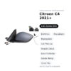Specchietto Retrovisore Sinistro Citroen C4 2021+ – Elettrico, Riscaldato, Ripiegabile, con Freccia, Angolo Cieco, Luce