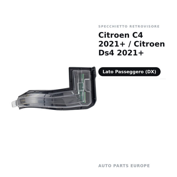 Außenspiegel Rechts Citroën C4 2021+ / Citroën Ds4 2021+ – Bild 2