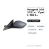 Außenspiegel Links Peugeot 308 2021+ / Opel L 2021+ – Elektrisch, Beheizt, mit Blinker, 6-polig, Lackierbar – Bild 2