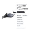 Specchietto Retrovisore Sinistro Peugeot 308 2021+ / Peugeot 408 22 – Elettrico, Riscaldato, Ripiegabile, con Freccia