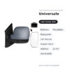 Außenspiegel Links Universal – Elektrisch, Beheizt, Klappbar, mit Blinker, Toter Winkel, Asphärisch, 10 Pin, Lackierbar