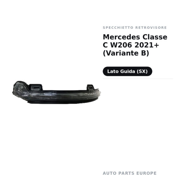 Außenspiegel Links Mercedes Klasse C W206 2021+ (Variante B) – Bild 2