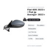 Specchietto Retrovisore Sinistro Fiat 600 2023+ / Fiat Jp Avenger 2022+ – Elettrico, Riscaldato, Ripiegabile, con Freccia