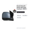 Außenspiegel Links Ford Transit / Ford Tourneo Custom 2023+ – Elektrisch, Beheizt, 8+1 Pol – Bild 2