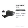 Specchietto Retrovisore Destro Seat Ateca 2016+ – Elettrico, Riscaldato, con Freccia, 6 Pin, Nero – foto 2