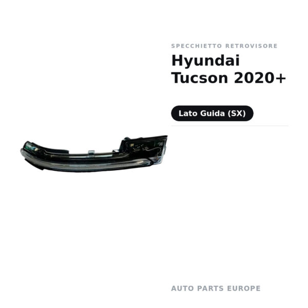 Specchietto Retrovisore Sinistro Hyundai Tucson 2020+ – foto 2