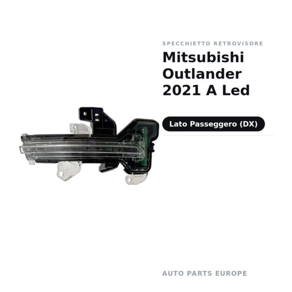 Außenspiegel Rechts Mitsubishi Outlander 2021 A Led – Bild 2