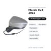 Specchietto Retrovisore Destro Mazda Cx3 2015 – Elettrico, Riscaldato, Ripiegabile, con Freccia, Angolo Cieco, Verniciabile