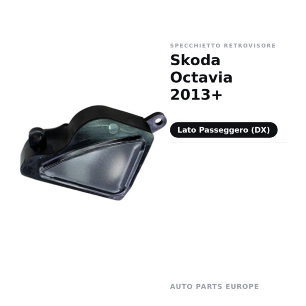 Luce di cortesia Retrovisore Destro Skoda Octavia 2013+ – foto 2