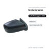 Specchietto Retrovisore Destro Universale – Manuale, Nero (Variante G) – foto 2