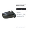 Specchietto Retrovisore Destro Universale – Elettrico, con Freccia, 5 Pin, Nero (Variante B) – foto 2