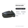 Specchietto Retrovisore Destro Universale – Elettrico, Ripiegabile, con Freccia, 7 Pin, Nero – foto 2