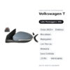 Außenspiegel Rechts Volkswagen T-Cross 2023+ – Elektrisch, Beheizt, Klappbar, mit Blinker, Speicher, Innenleuchte, 15-polig