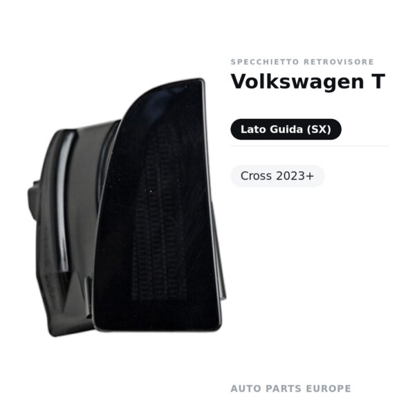 Außenspiegel Links Volkswagen T-Cross 2023+ – Bild 2