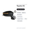 Außenspiegel Links Toyota Ch-R 2023+ – Elektrisch, Beheizt, mit Blinker, Toter Winkel, 7-polig, Lackierbar – Bild 2