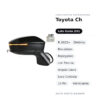 Außenspiegel Links Toyota Ch-R 2023+ – Elektrisch, Beheizt, Klappbar, mit Blinker, Toter Winkel, Innenleuchte, 10-polig