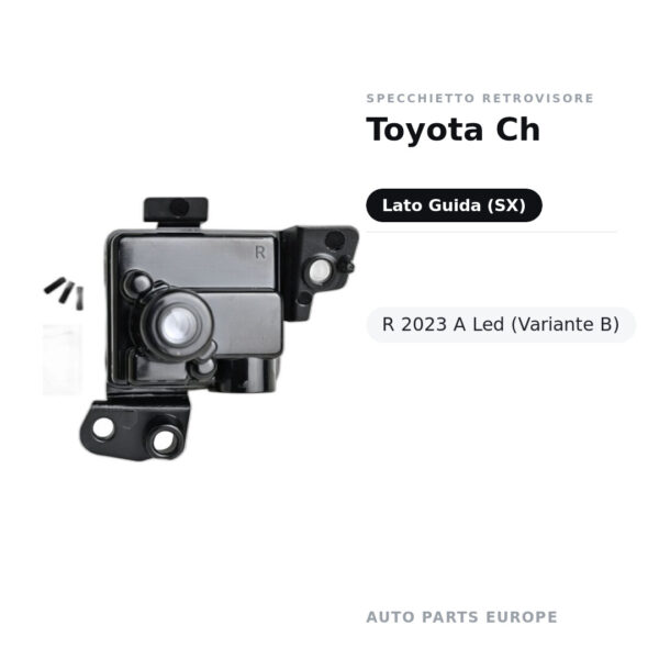 Außenspiegel Links Toyota Ch-R 2023 A Led (Variante B) – Bild 2
