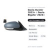 Specchietto Retrovisore Destro Dacia Duster 2023+ / Dacia Bigster 2024+ – Elettrico, Riscaldato, Ripiegabile, con Freccia