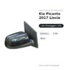 Specchietto Retrovisore Destro Kia Picanto 2017 Liscia – Elettrico, 3 Pin, Nero – foto 2