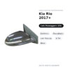 Specchietto Retrovisore Destro Kia Rio 2017+ – Elettrico, Riscaldato, con Freccia, 6 Pin, Nero – foto 2